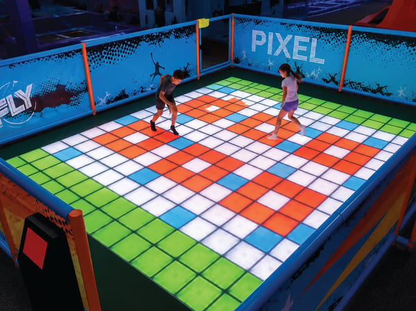 Interactive Floor game at FLY