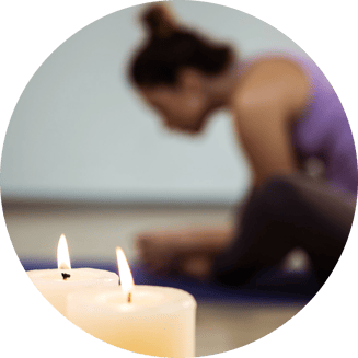 yoga-candle-circle