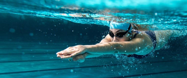 Swimmer at The Alaska Club banner-1