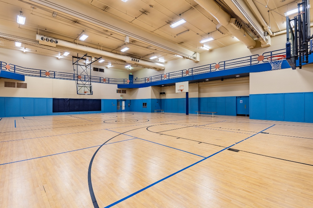 The alaska club fairbanks, South gymnasium