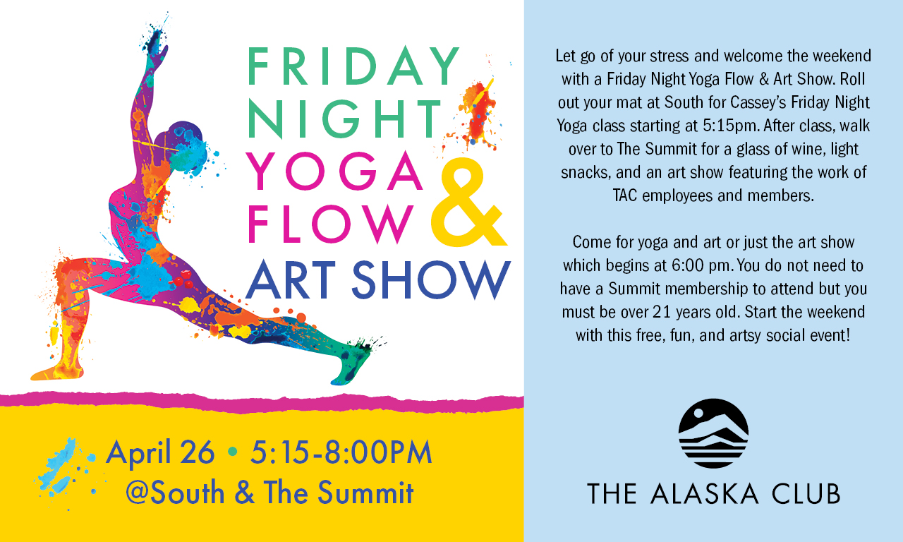 Card #5857 Friday Night Yoga Flow & Art Show DA