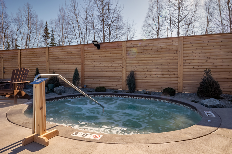 Cold Plunge at Nordic Spa