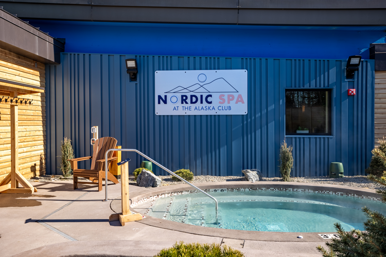 Hot Tub at Nordic Spa