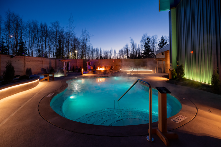 Warm Relaxation Pool at Nordic Spa