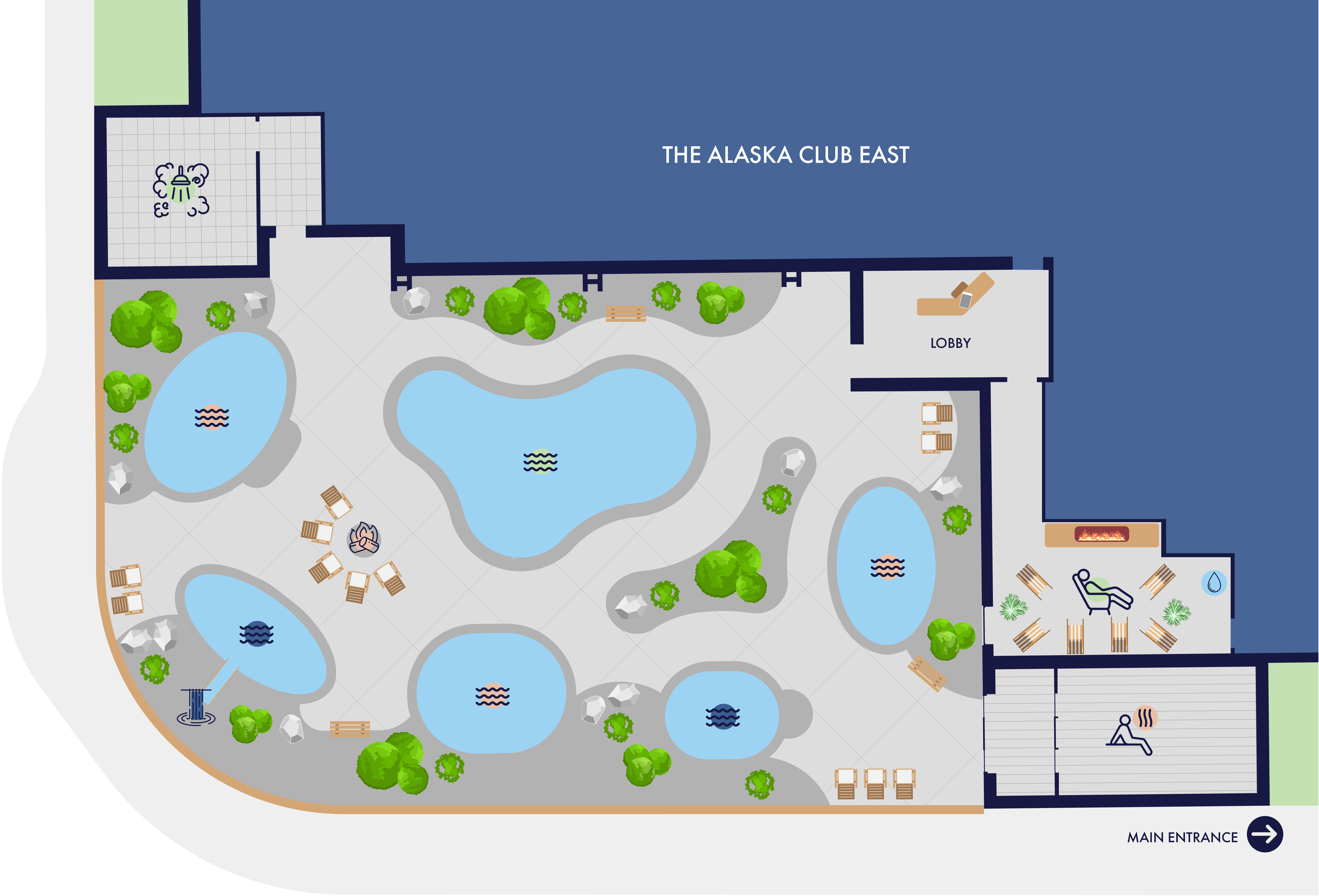 Nordic Spa Map
