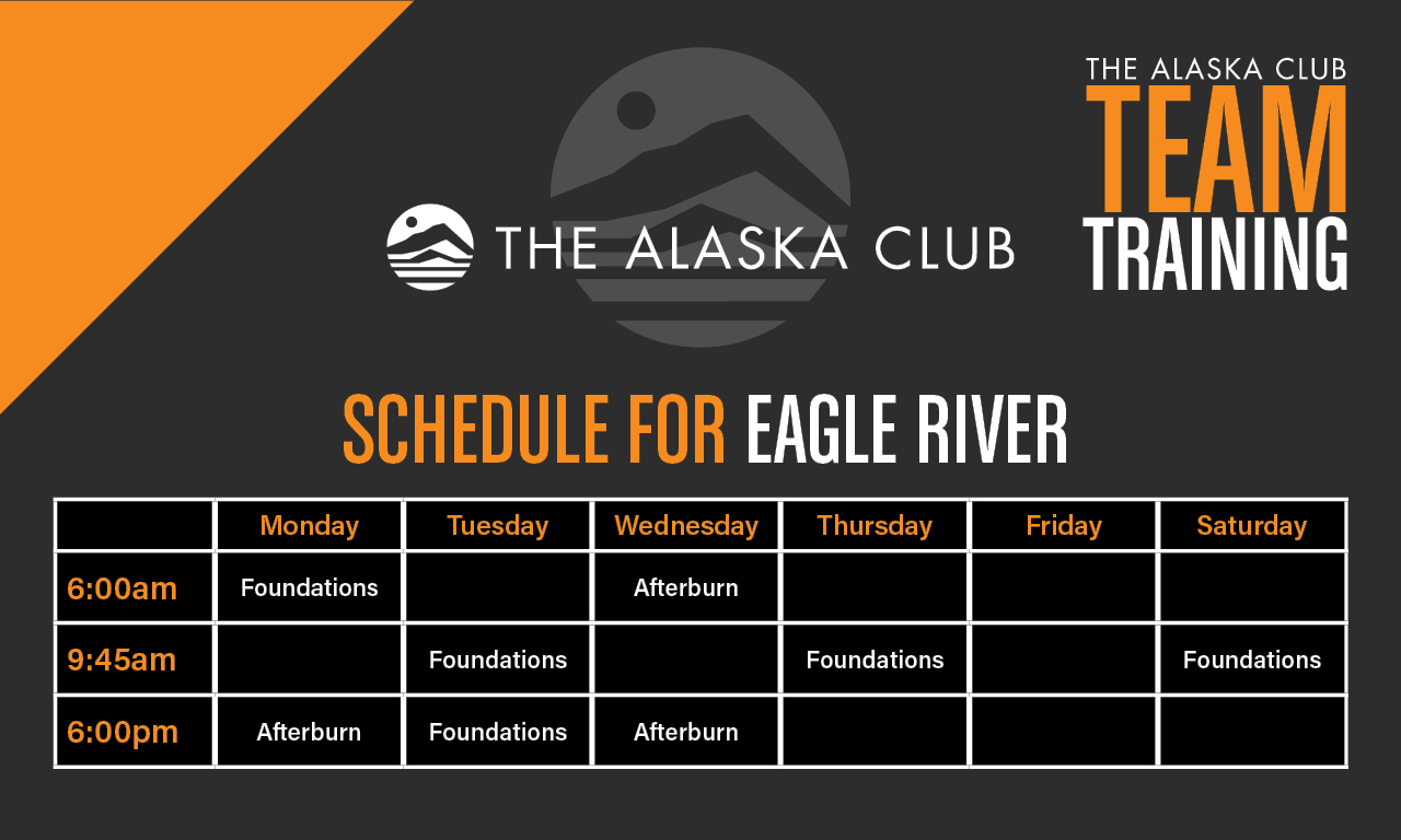 The Alaska Club Group Fitness, Pool & Youth Schedules